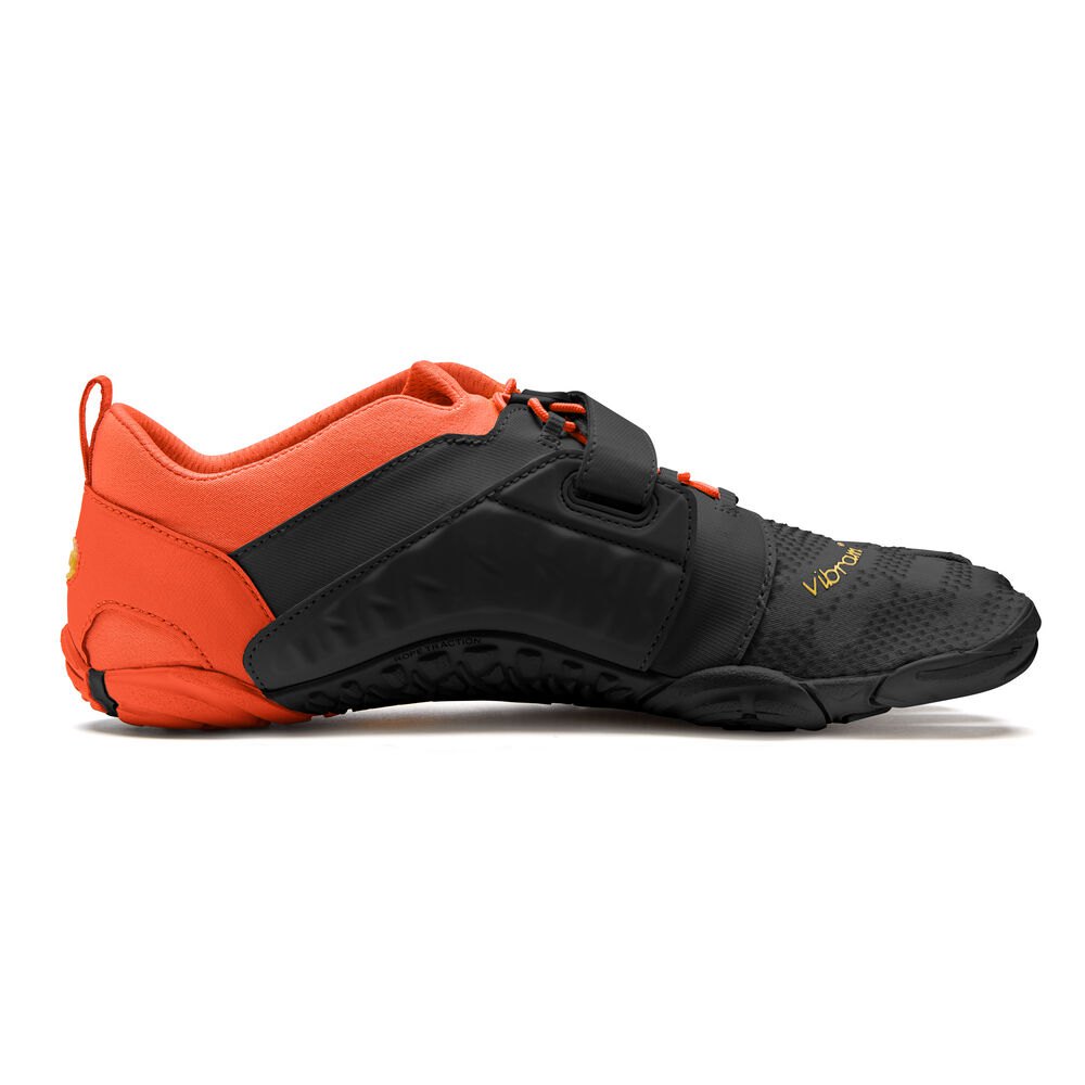 Botas Montaña Hombre Negros/Naranjas - FiveFingers V-Train 2.0 - BRCGTL-438